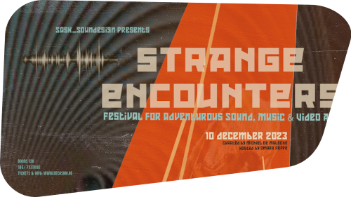 Poster Strange Encounters festival